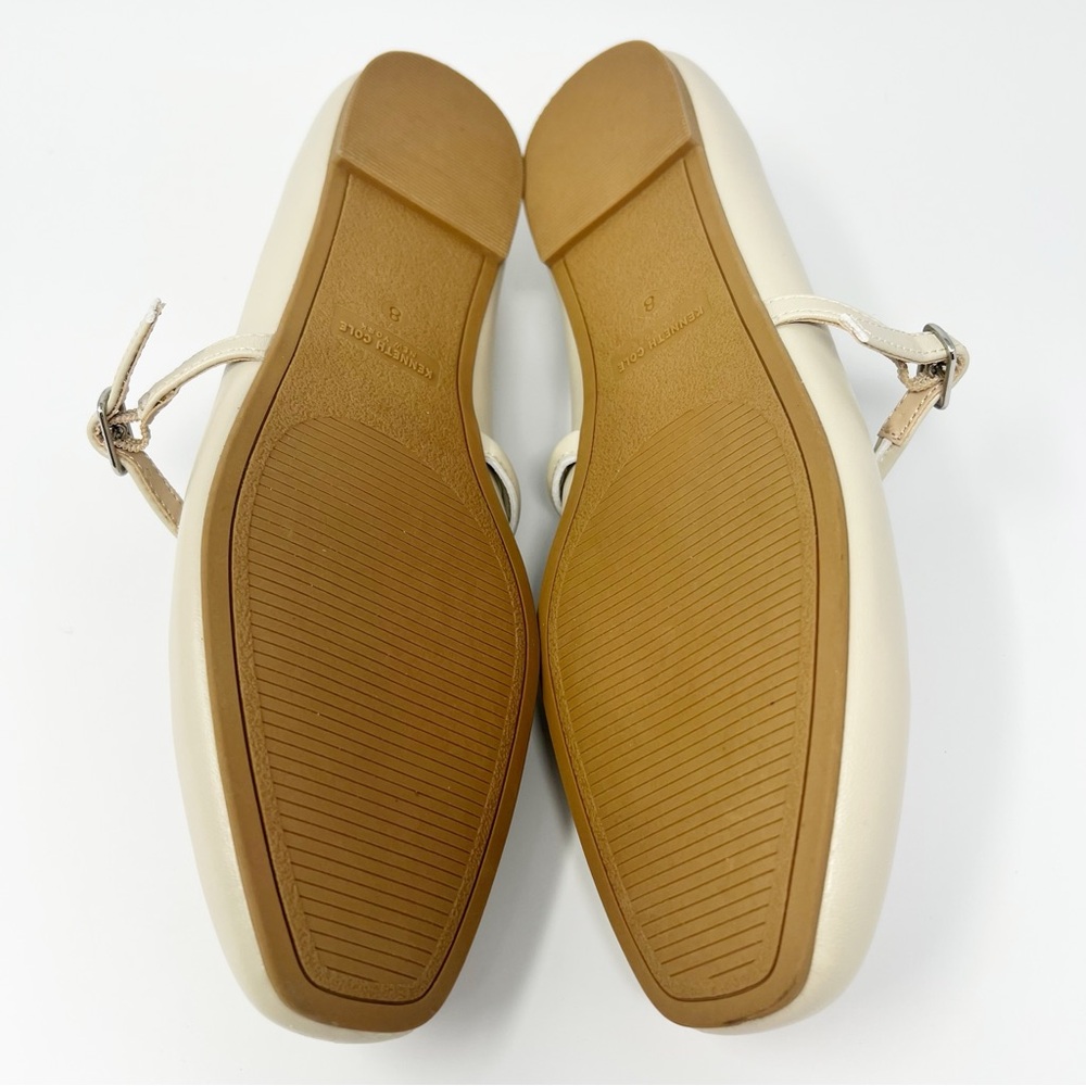 Magnolia Cream Mary Jane Flat Loafers - Picture 7 of 8